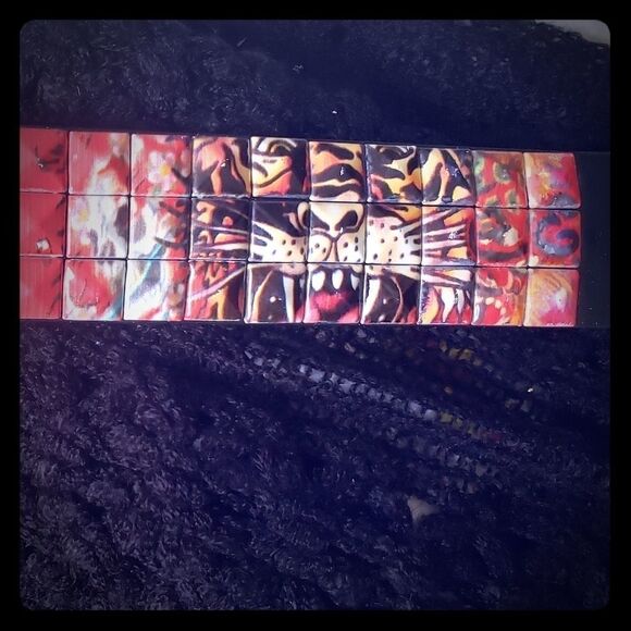 5/$25 Tiger Belt Size Medium - Picture 1 of 2